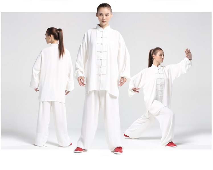 Tai Chi Clothing Set Professional White